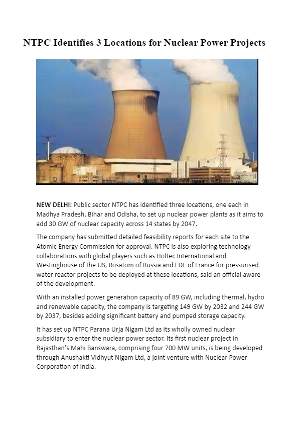 NTPC-Identifies-3-Locations-for-Nuclear-Power-Projects.pdf
